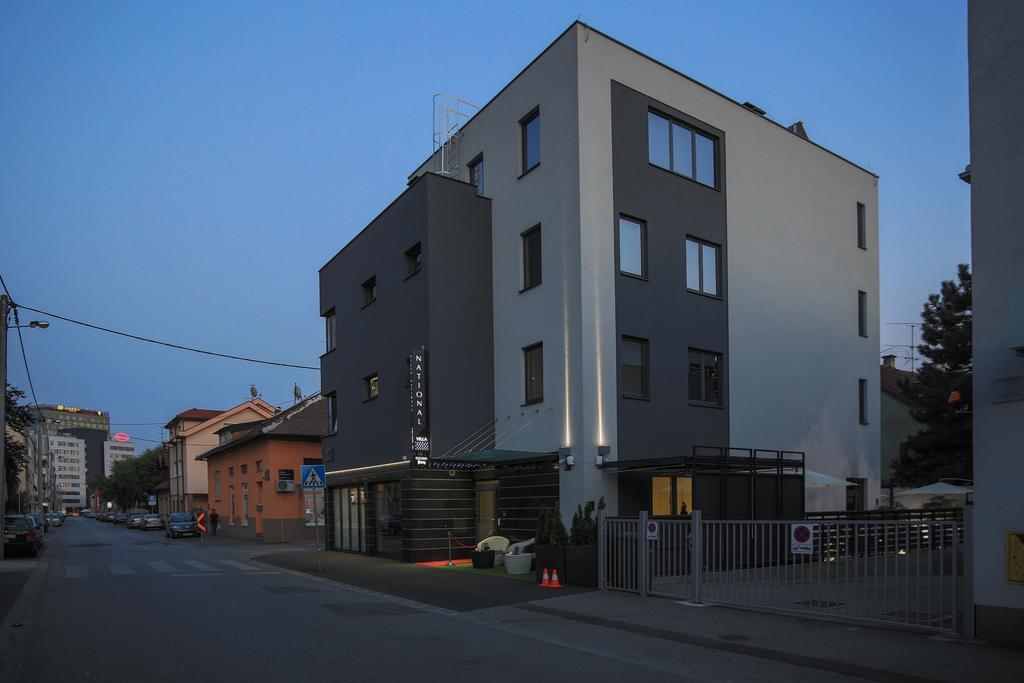 Hotel National Zágráb Kültér fotó